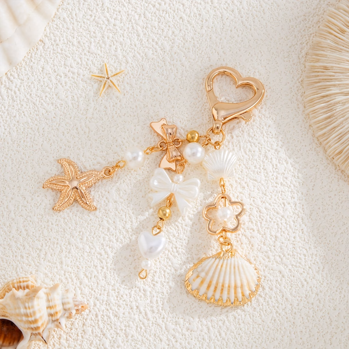 Seashell Keychain