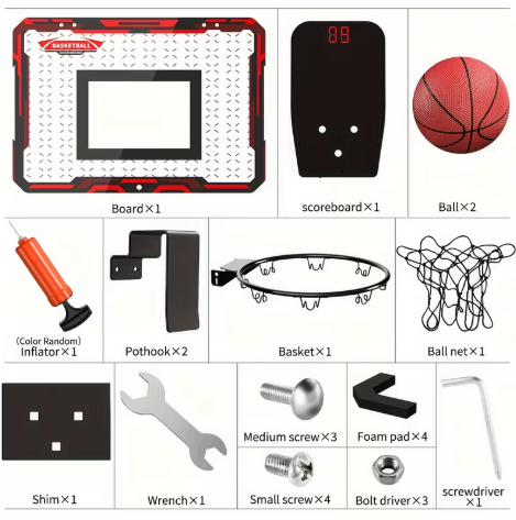 Indoor Basketball Hoop