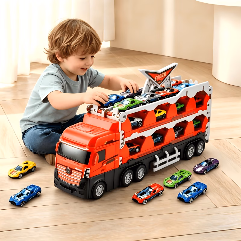 Truck Launcher Toy Set