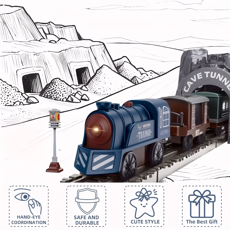 Electric Track Toy Train 
