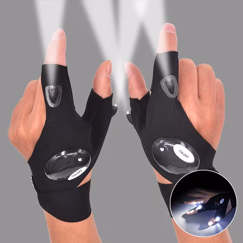 LED Flashlight Glove