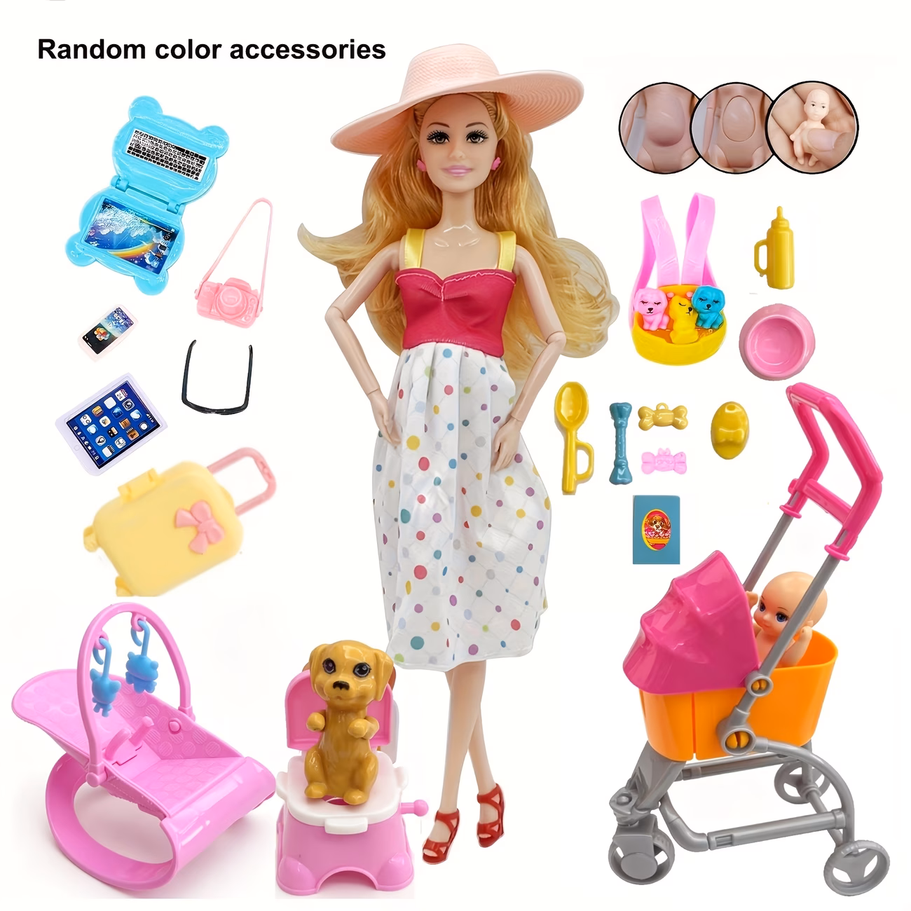 Belly Fashion Doll Toy