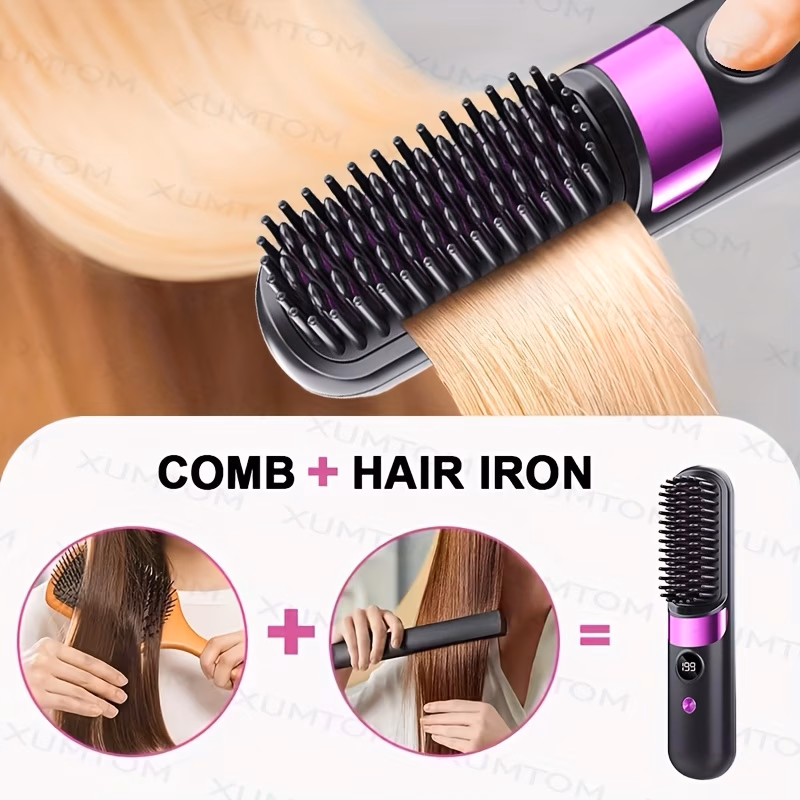 Hair Straightener Brush