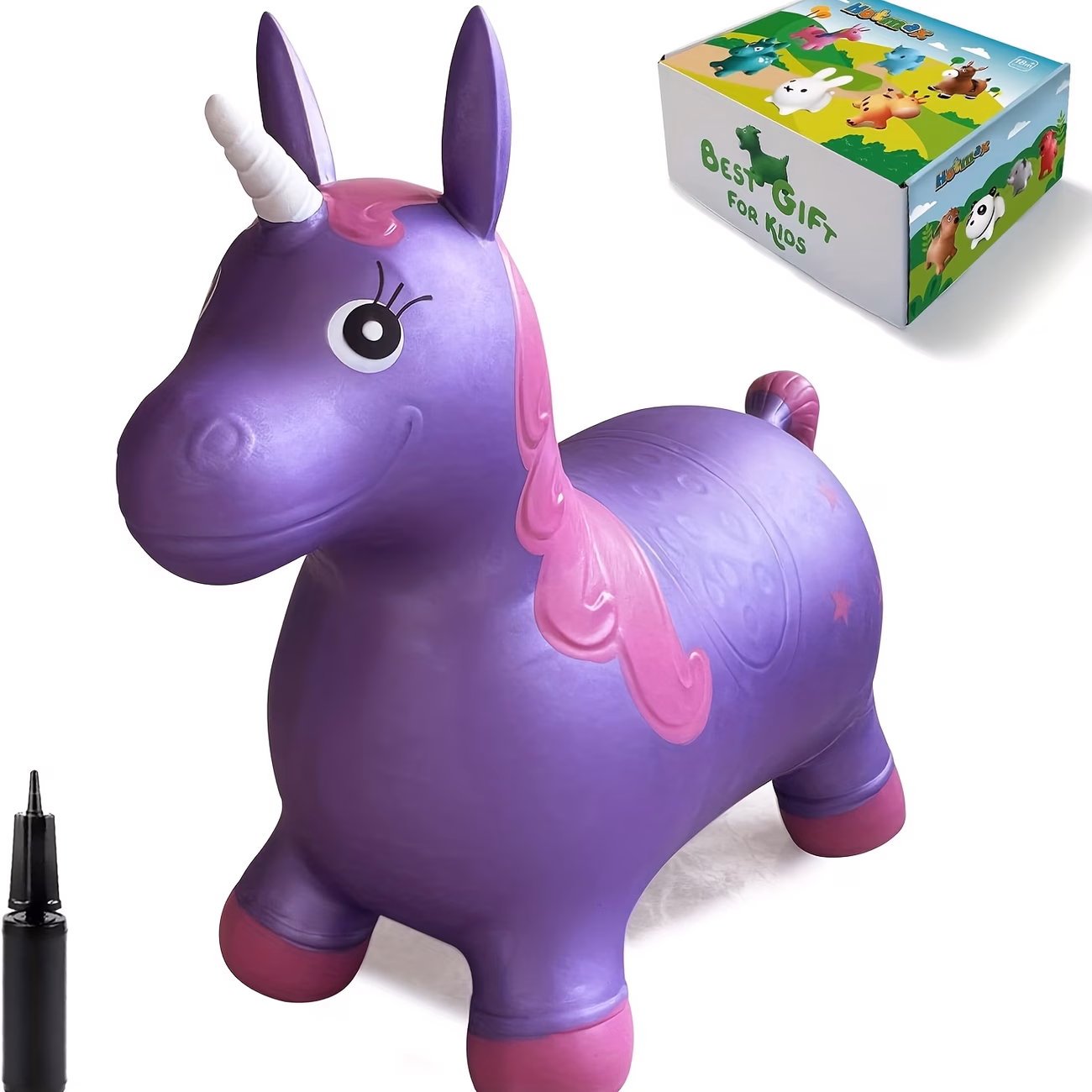 Bouncy Unicorn Hopping Horse,