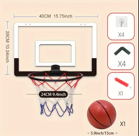 This Indoor Basketball Hoop