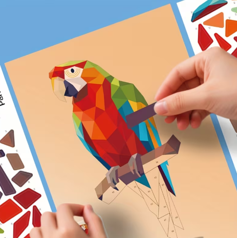 Sticker Puzzle Painting Book