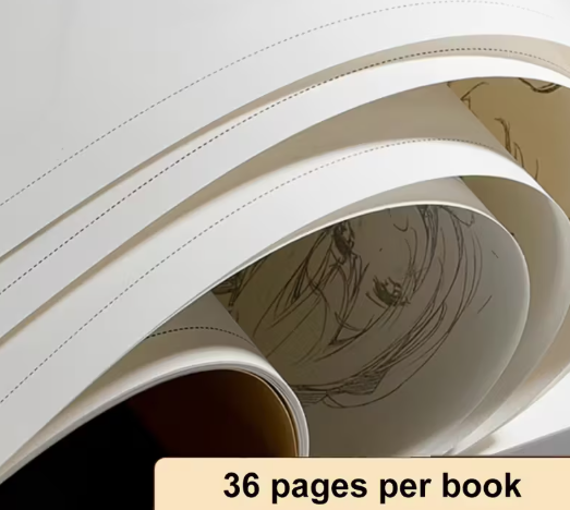 Beginner-Friendly Anime Character Line Drawing Book
