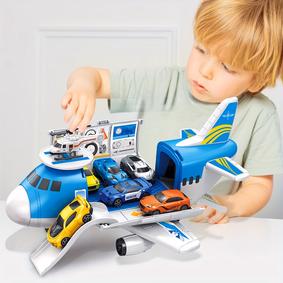 Youngsters' DIY Airplane