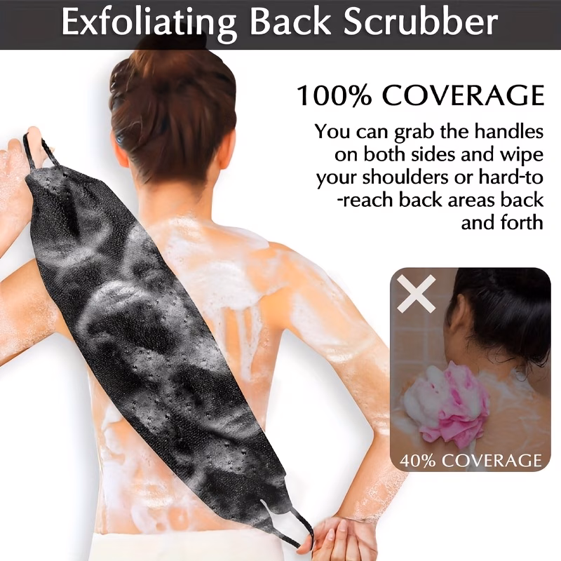 Back Scrubber Bath Gloves