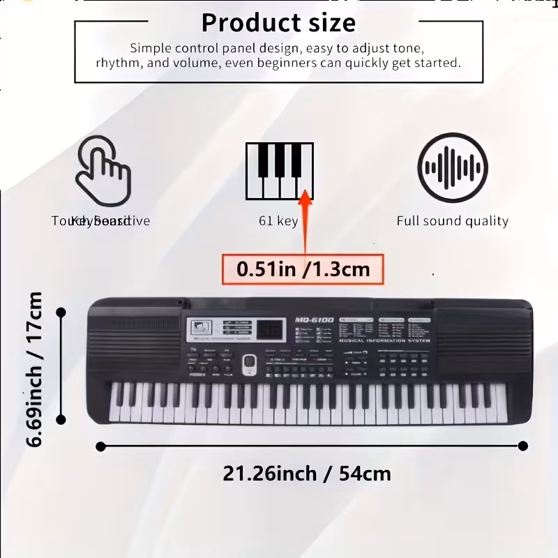 Portable Electronic Keyboard