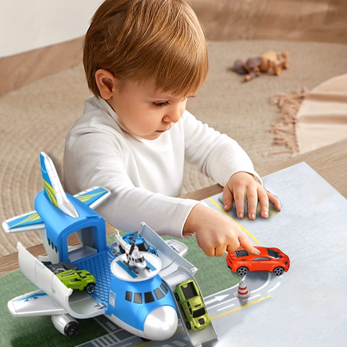 Youngsters' DIY Airplane
