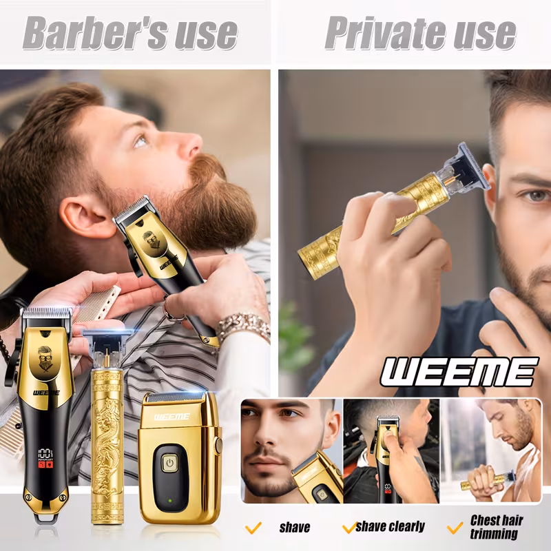 Electric Hair Trimmer Set