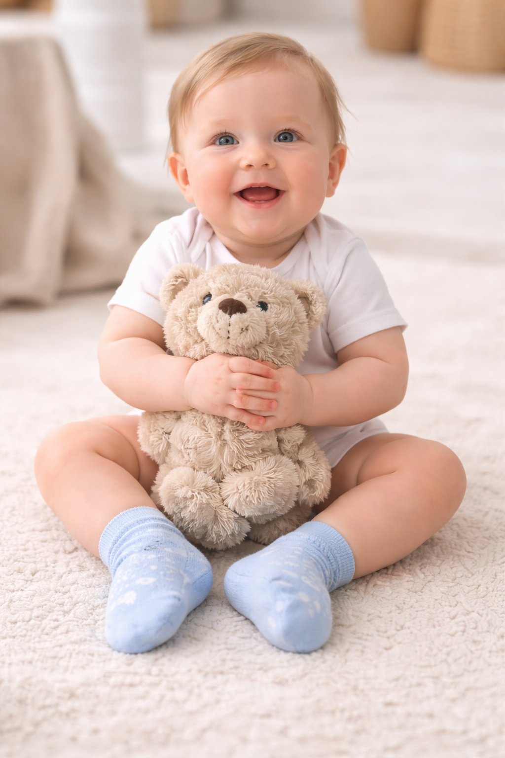 Baby Cotton Ankle Socks Set