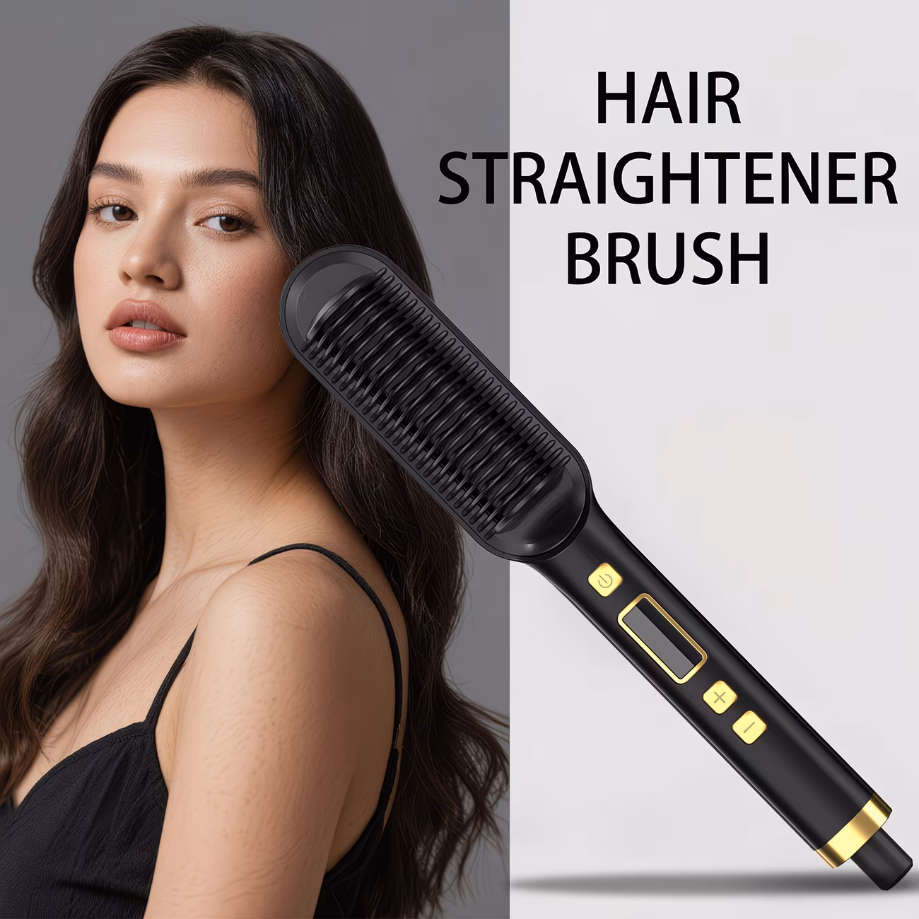 Hair Straightener Brush