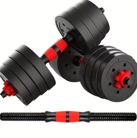 Combo Set - 2 Rubber Covered Weight Bars