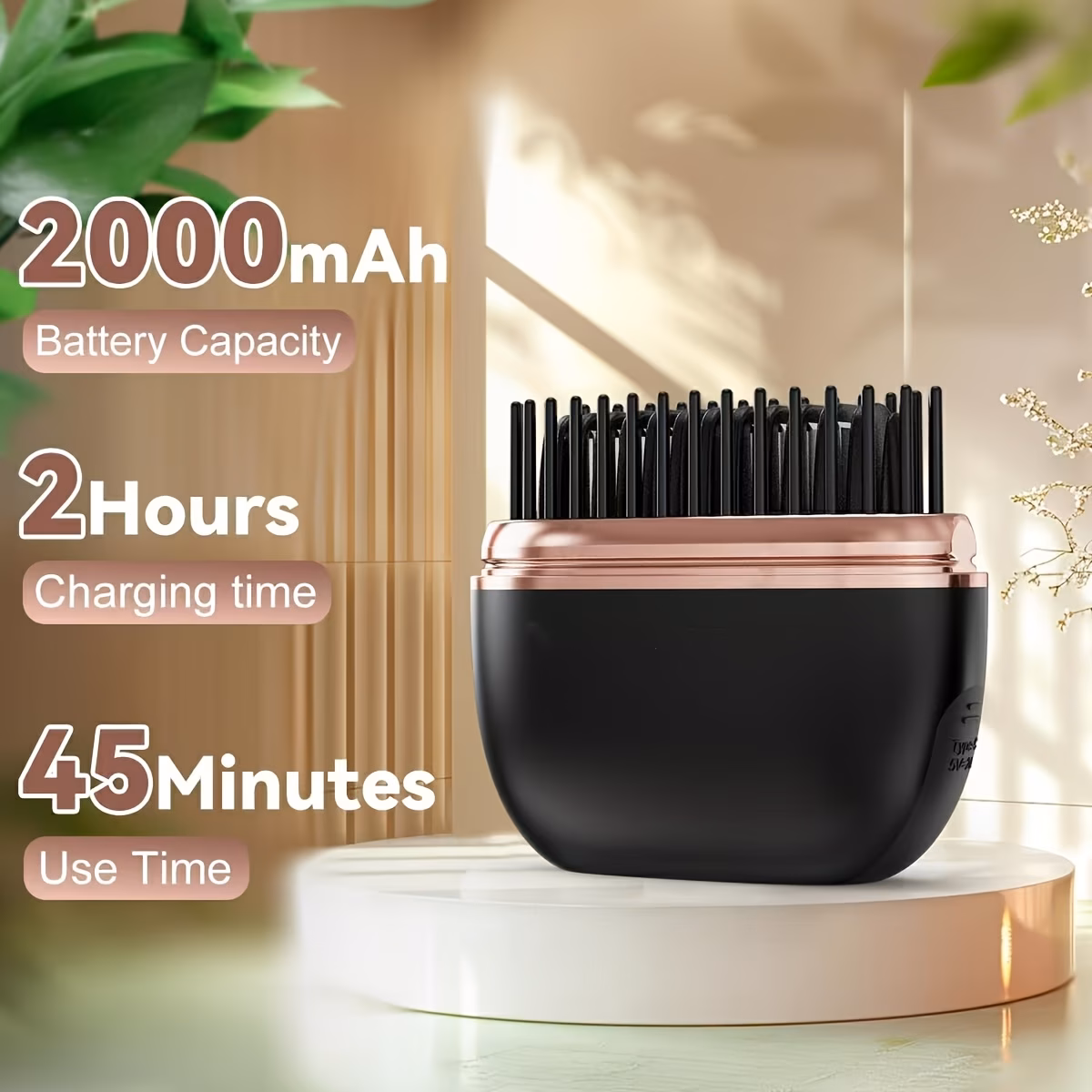 Mini Cordless Bangs Comb