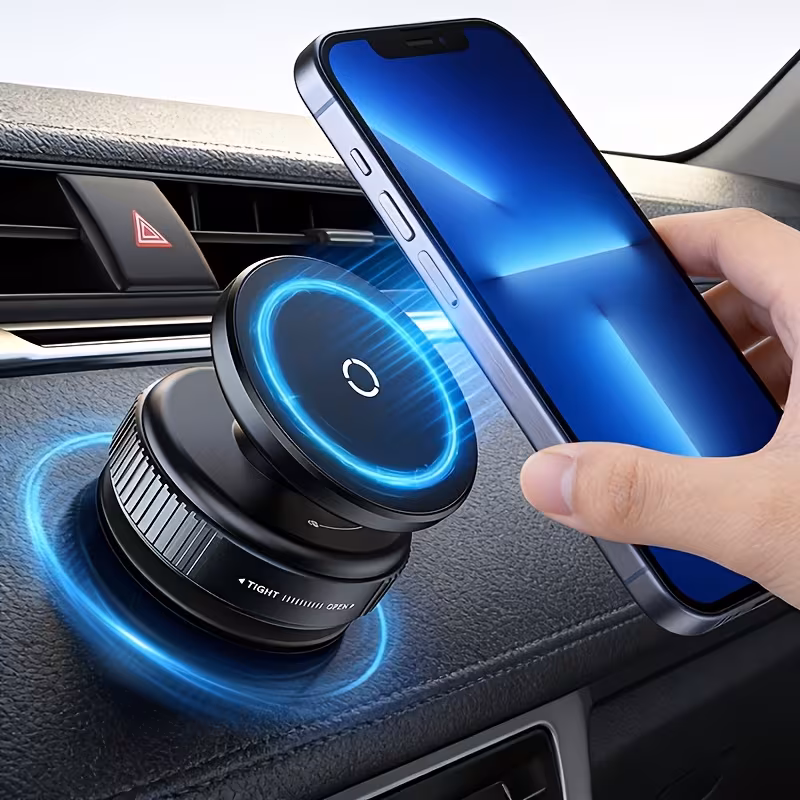 Upgraded Vacuum Magnetic Phone Mount