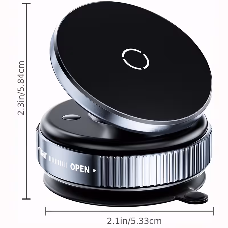 Upgraded Vacuum Magnetic Phone Mount