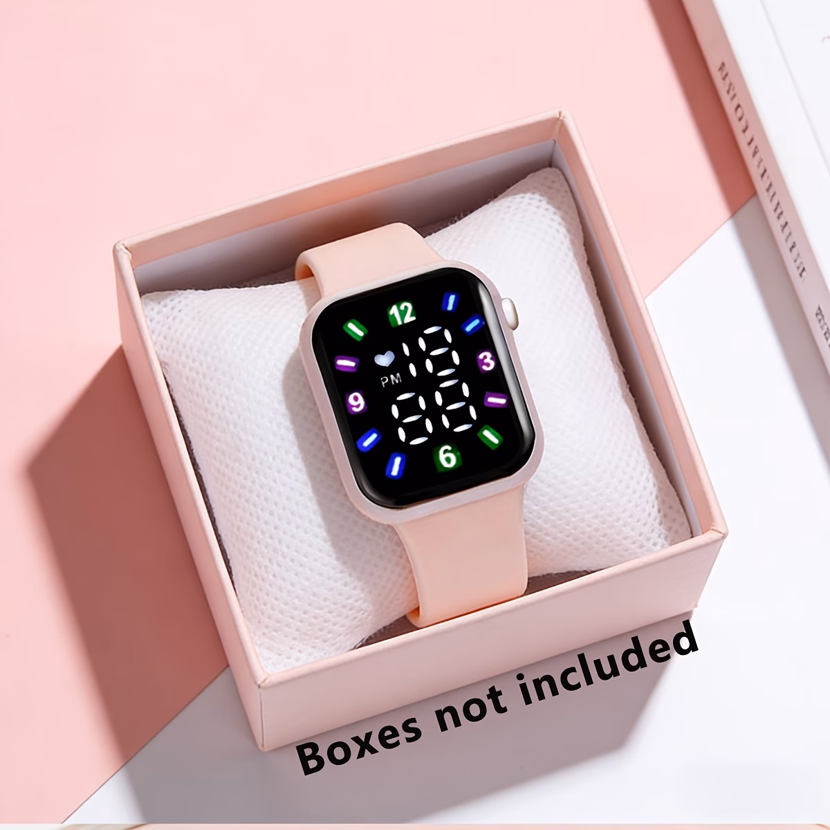  Watch Necklace Bracelet Ring Earring Set 