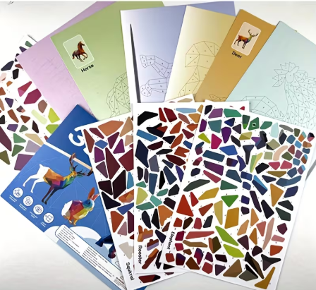 Sticker Puzzle Painting Book