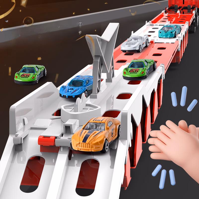 Truck Launcher Toy Set