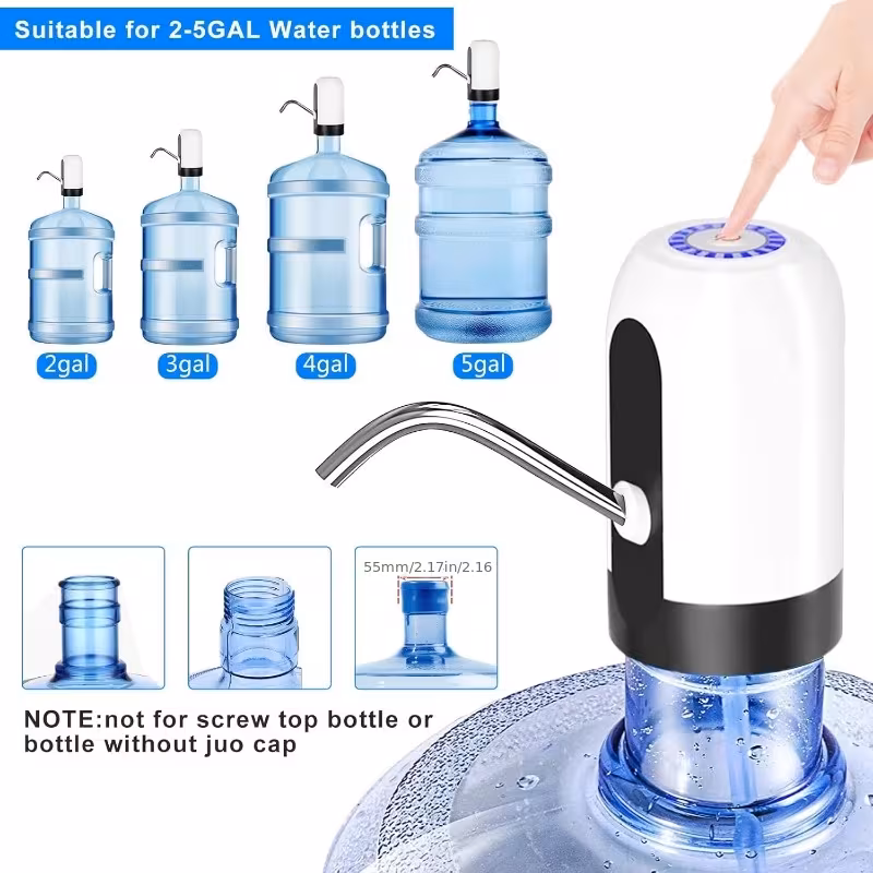 Electric Water Bottle Pump