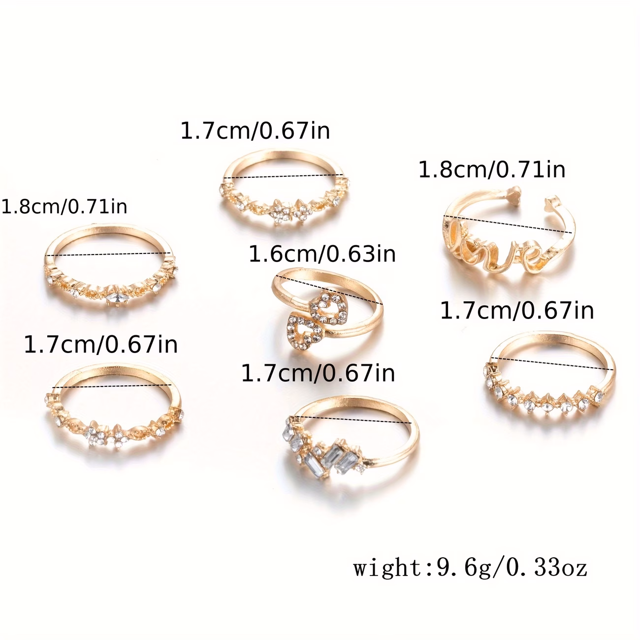  Ring Set