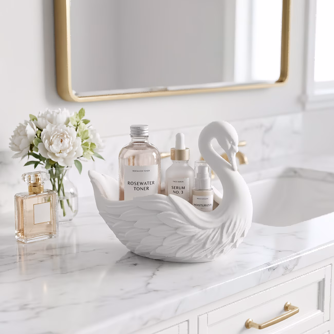  Swan Shaped Jewelry Tray 