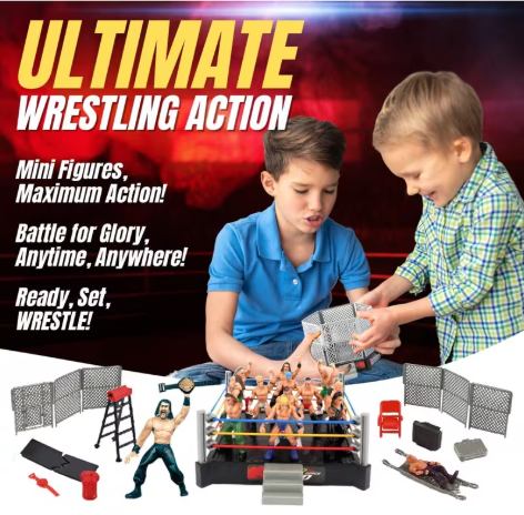 Ultimate 32pcs Wrestling Miniature Toys