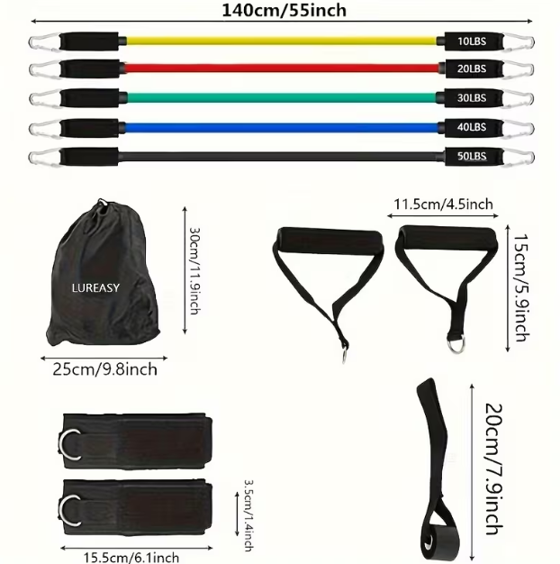 Resistance Bands Set, Exercise Bands
