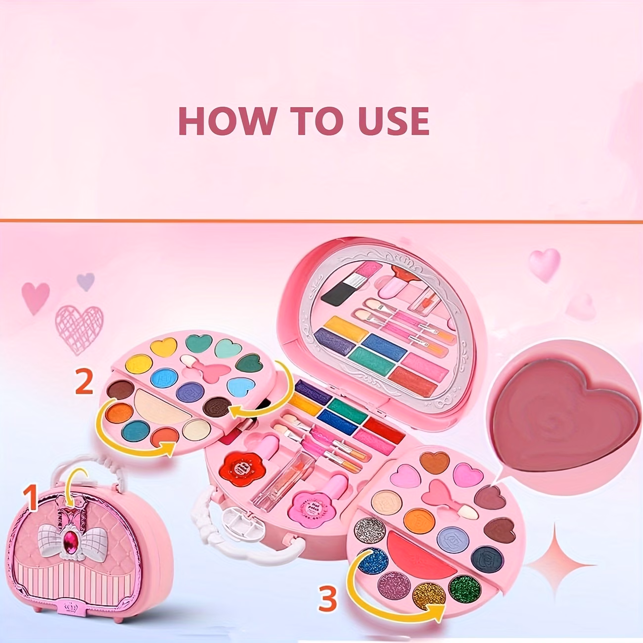 Kids Makeup Kit for Girl